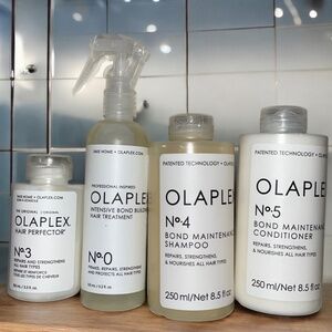 Set of OLAPLEX Hair Repair System OLAPLEX Nº 0, Nº 3, Nº 4, Nº 5,​
